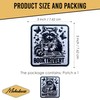 MOKOBOIZ Booktrovert Racoon - Parche bordado para planchar o coser