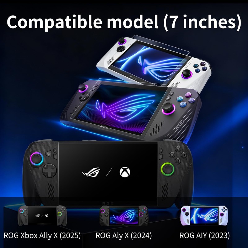 HAOLOCM 2 Pack AR Tempered Screen Protector for ROG Ally