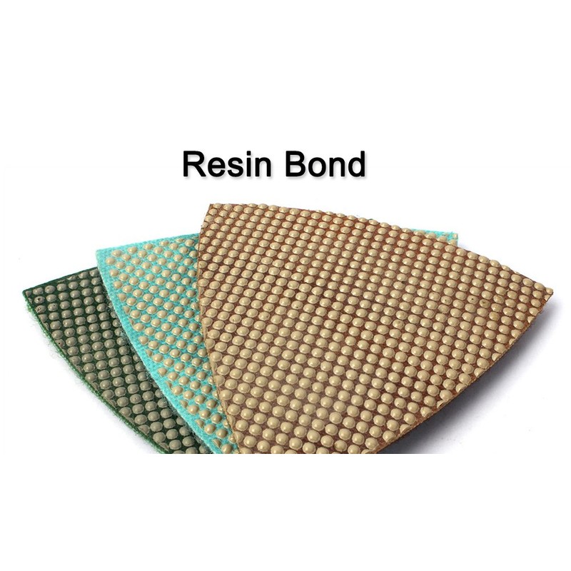 Z-Lion Diamond Triangular Sanding Pads 7 Pcs Set for Granite