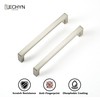 LECHYN Satin Nickel Kitchen Cabinet Pull, 10 Pack 5 Inch(128MM)