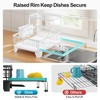 GSlife Large Dish Drying Rack - Extendable 2-in-1 Dish Racks