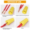Eagles 200Pcs Twist on Wire Connectors - Yellow #14 -