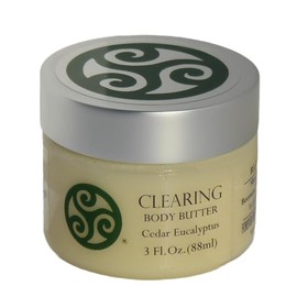 Trillium Natural Body Butter - Clearing Cedar Eucalyptus Clearing - 3 oz