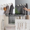BVL Towel Hooks, White, Pack of 5, Wall Hooks, 304