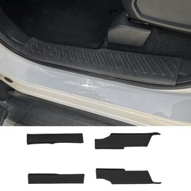 Maxzina Door Sill Protector Compatible with 2023-2025 Honda Pilot Side Step Protector Side Edge Step Guard Car Door Dust Shield Cover 2024 Pilot Exterior Accessories (Inner)