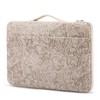 Kinmac Embossed PU Leather 360° Heavy Duty Protective Laptop Sleeve