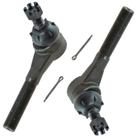 TRQ Front Outer Tie Rod End LH Driver RH Passenger Side Pair for Van B1500 B2500