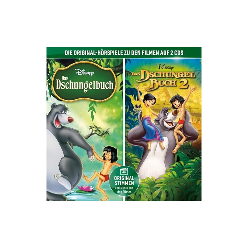 Das Dschungelbuch - Hörspielbox (2CD)