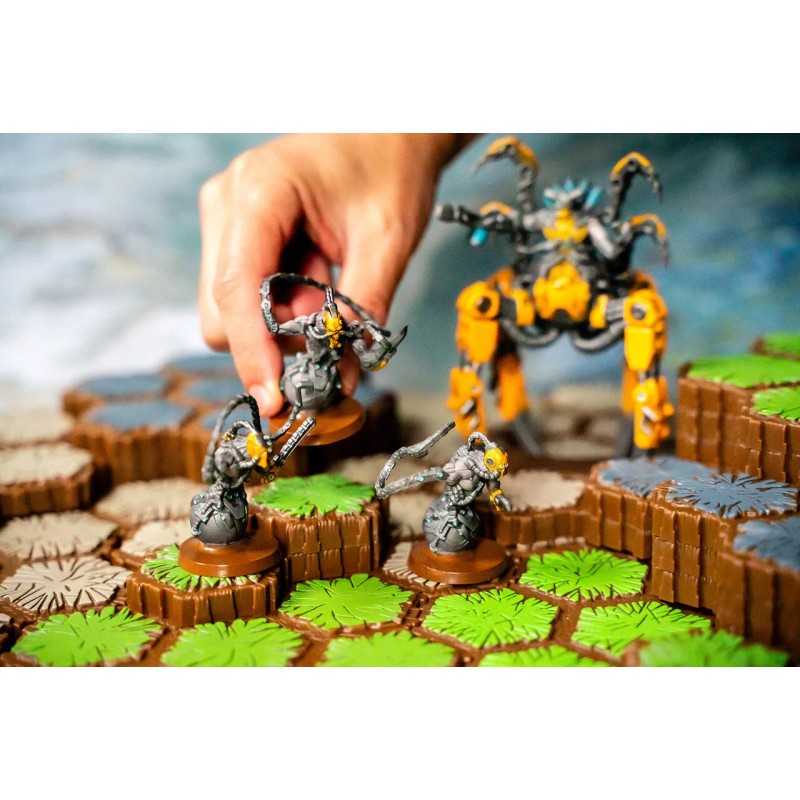 Renegade Game Studios Heroscape Revnas Rebuke Iron Lich Viscerot &