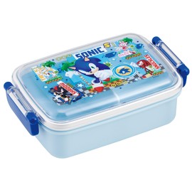Skater RBF3ANAG-A Children's Lunch Box, 1 Tier, 15.9 fl oz (450 ml), Fluffy, Domed, Antibacterial, Kids Lunch, Made in Japan