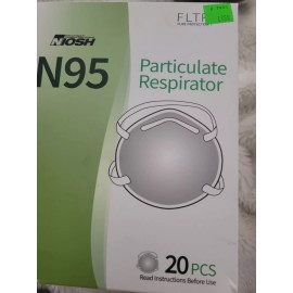 FLTR Pure Protection NIOSH N95 Particulate Respirators 20pk