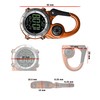 Dakota Digital Backpacker Clip, Fob and Pocket Watch, Alarm, Stopwatch,