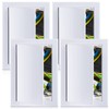 Menkxi 4 Pack 4 x 6 Plastic Plumbing Access Panel