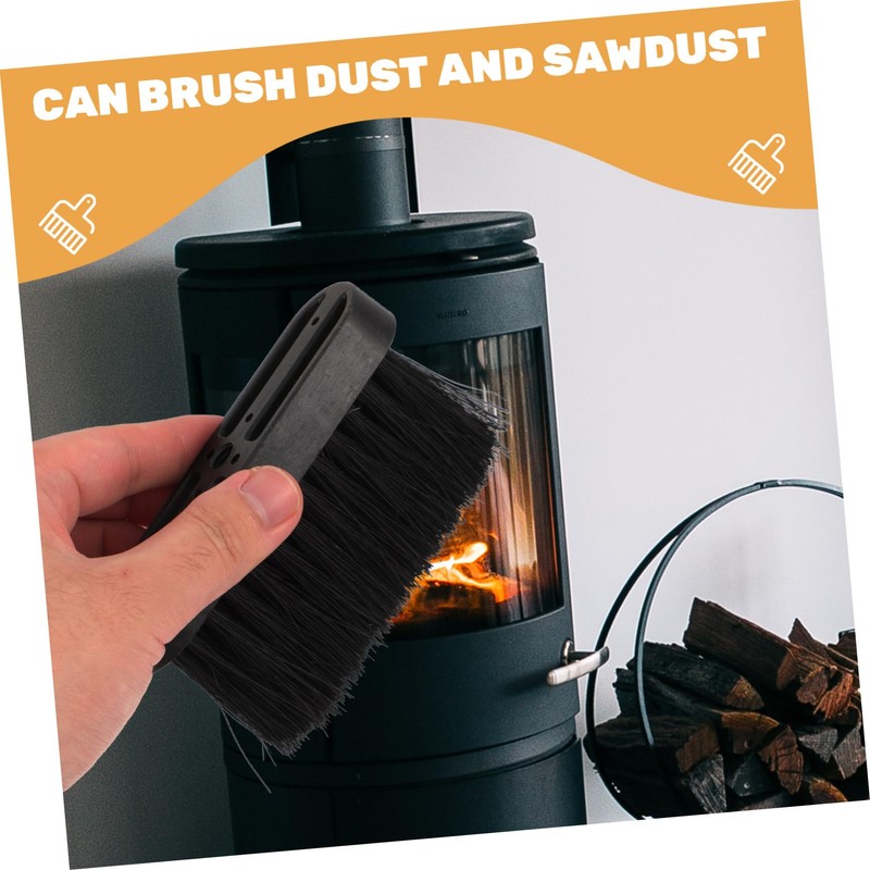 ULTECHNOVO 3sets Fireplace Brush Replacement Head for Easy Cleaning Coir