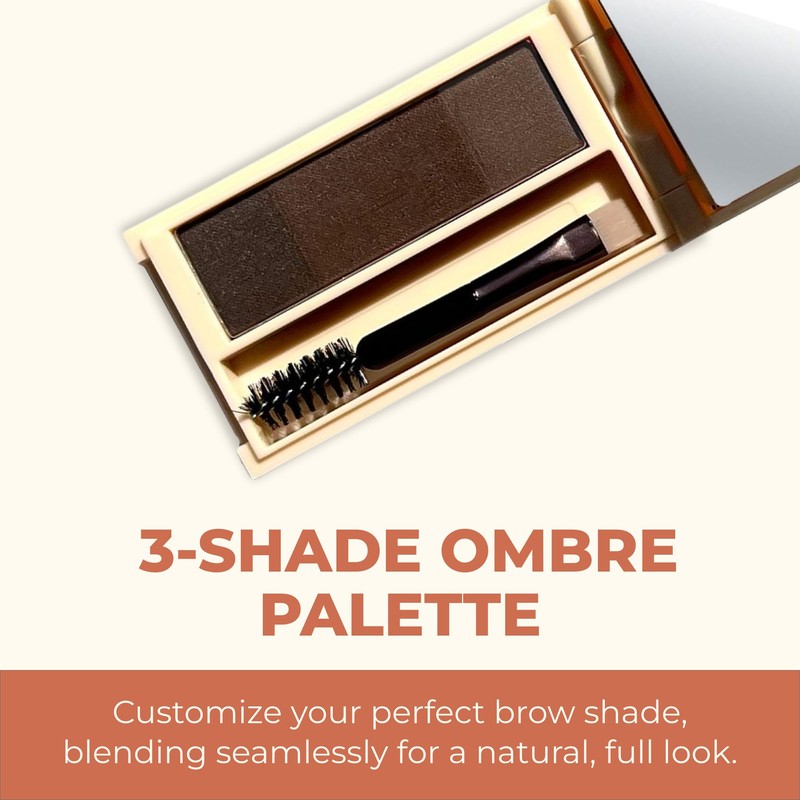 Beauty For Real Brow Max Ombre Brow Powder, Deep -