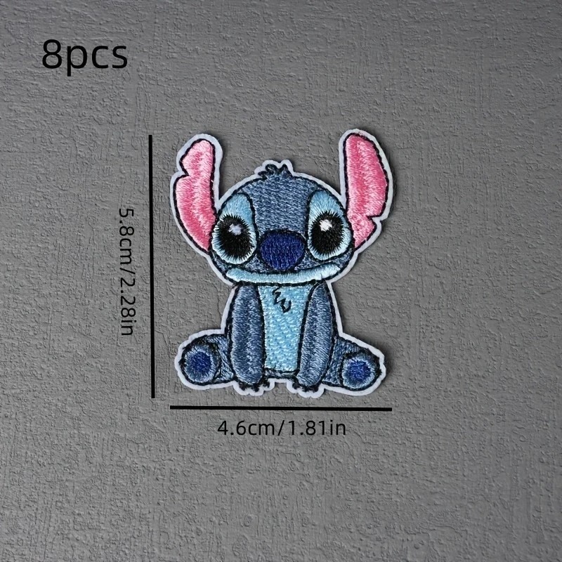 Unbranded Stitch Embroidered Heat Transfer Patch Iron-On/Sew-On Cartoon Transfer Patch