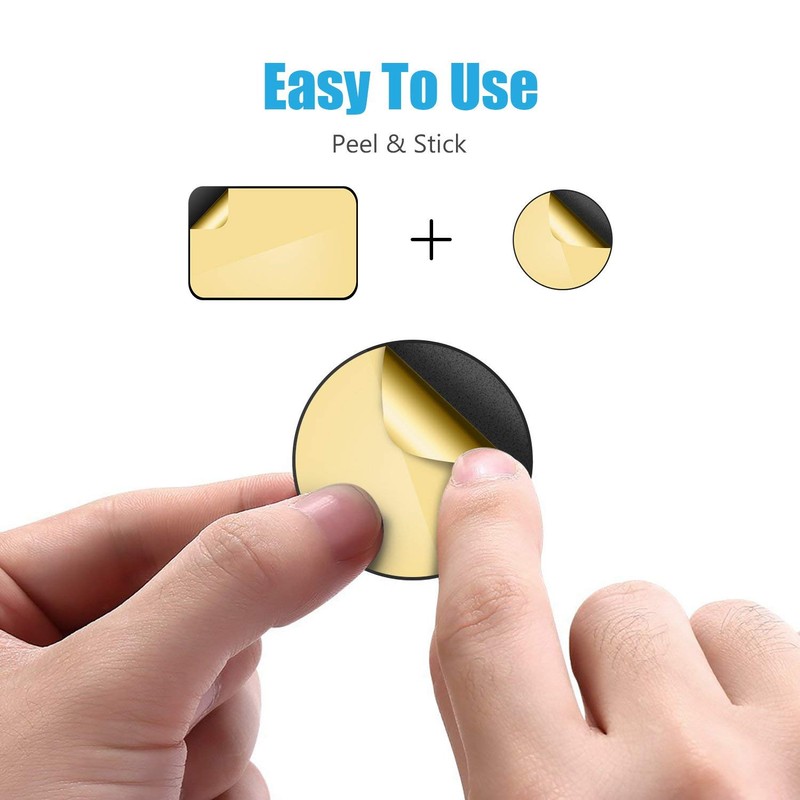 Mount Metal Plate with Adhesive for Magnetic Cradle-Less Mount by
