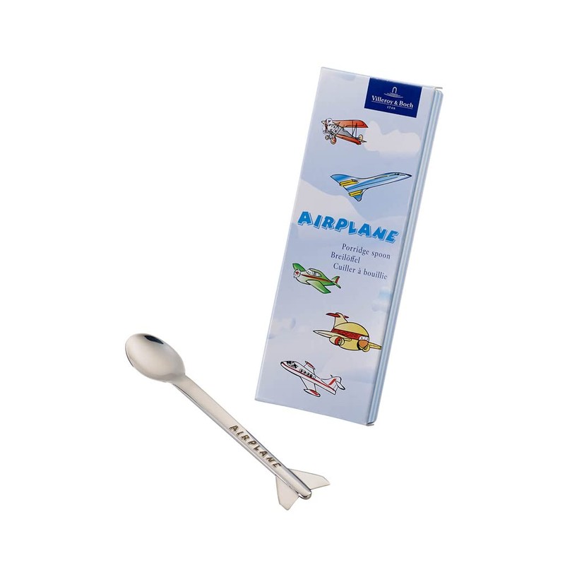 Villeroy und Boch Kid's Dining Breilöffel Airline, 18/10 Edelstahl, 185