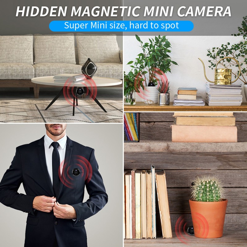1080P Wireless WiFi Camera Infrared Night Vision Mini Camera for