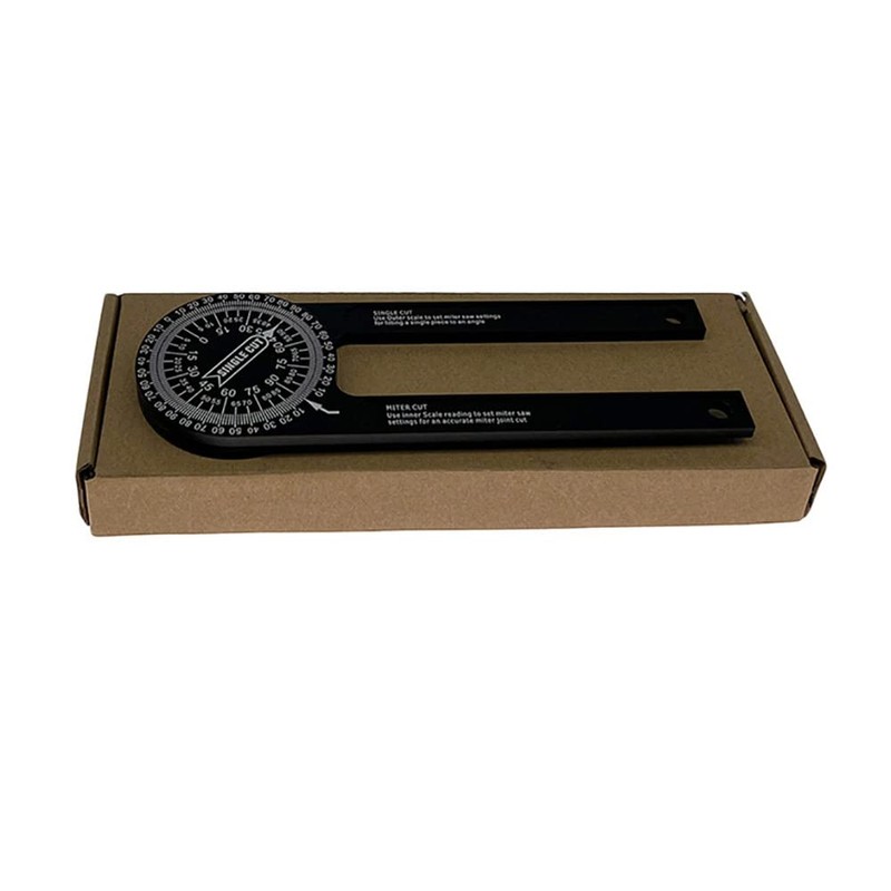 VOANZO Metal Protractor Bevel Gauge Carpenters Tool Angle Finder Tool