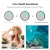 K&F Concept 40.5mm Black Diffusion 1/4 Filter & CPL 2-in-1