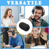 12 Pcs Headset Microphone Cover Foam Microphone Windscreen Foam Lapel