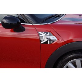 The Pixel Hut gs00252 Black Jack Union Jack A-Panel Decal Kit - for MINI Cooper and S Hard Top F56 (2014 - Present)