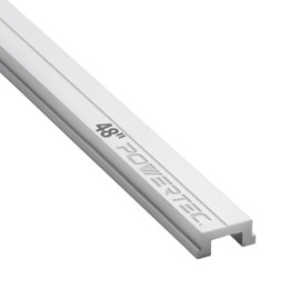 POWERTEC 48" Miter Bar for Table Saw, Crosscut Sled, Router Table & Band Saw | Fits 3/4” x 3/8” Miter T Slot, T Track Accessories for Woodworking Jigs (71146)