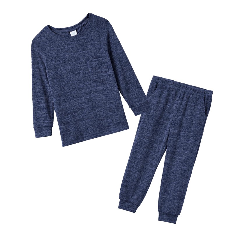 IFFEI Family Matching Pajamas Sets 2 Piece Lounge Set Long