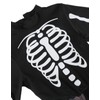 yolsun Girl Glow In The Dark Skeleton Costume,Girl's Skeleton Dress(Black,6-8Years)