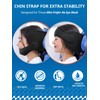 SARISUN Travel Pillow Combo with Chin Strap, Airplane Pillows with