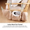 Lotus Root Cat Tunnel Cute Foldable Hanging Cat Hammock Cat