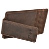 kinzd Money Clip, Front Pocket Wallet, Leather RFID Blocking Strong