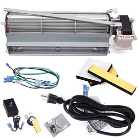 Hipoilk GFK4 Fireplace Blower Fan Kit for Heatilator Fireplaces, FK4 Fireplace Blower for Heatilator ND4236 NDV4236I GNDC36 ND4236I GNDC33 NDV4236 NDV3933I, Temco 36TDVN