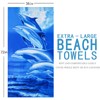 Genovega 2 Packs Oversized Terry Beach Towel 36 x 72