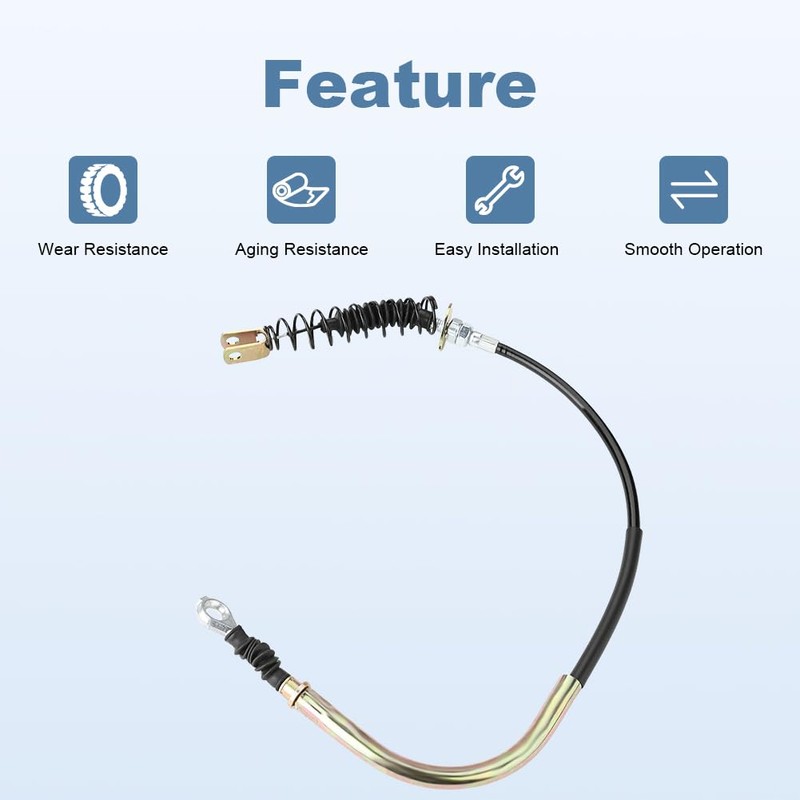 WMPHE Parking Brake Push Pull Cable Compatible with John Deere
