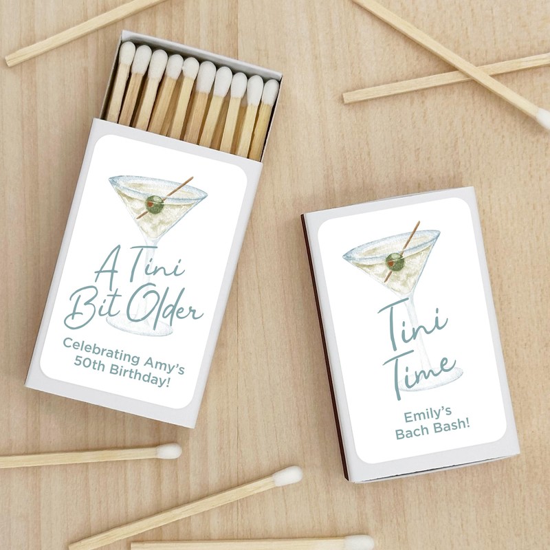 Best Day Ever Spot Custom Match Boxes, A Tini Bit