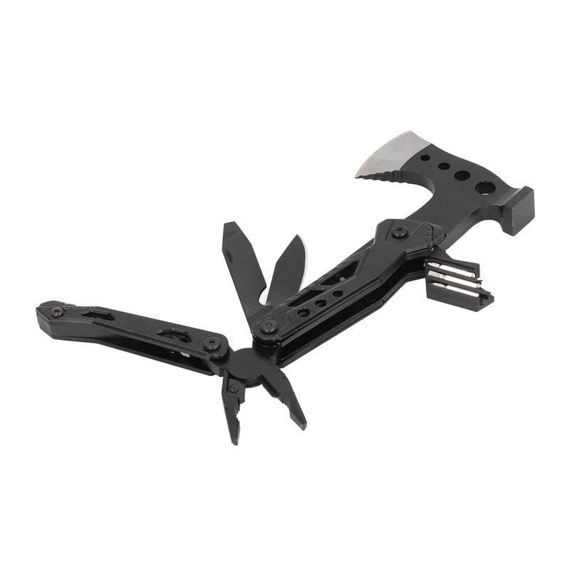 Pocket Size Multitool Foldable Axe Hammer Knife Pliers Stainless Steel