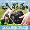 DONGPUCUN 60V 5.0Ah Lithium Battery for Greenworks 60V Battery LB60A00
