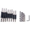 17pcs Hinge Drills Set Self Centering Door Drill Bit Kit