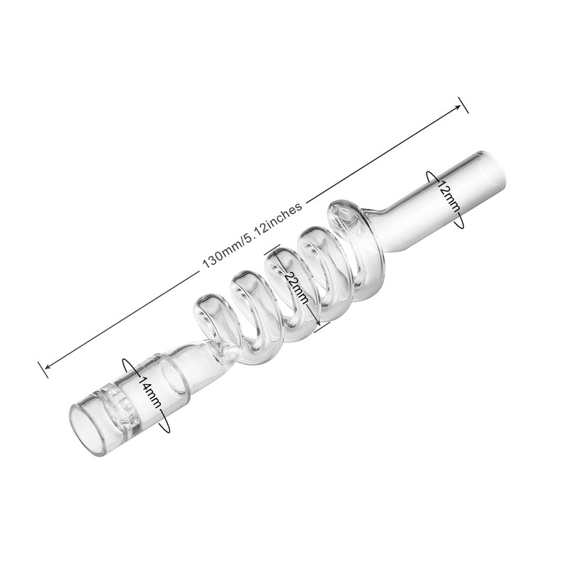 BMTick The Vapetrix 130mm Spiral Head Mouthpiece for Arizer Solo
