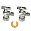 HQMPC Angle valve Angle Stop Valve, No lead Brass 1/2"