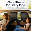 2-Pack Car Window Shade Curtains for Side Windows – Elastic