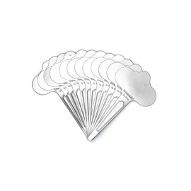 Bosmere Wren Professional 6-1/2-Inch Stainless Steel Re-Usable Plant Labels (Pack of 12)