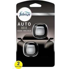 Generic Febreze Car Air Freshener Vent Clips - 2 Clips - 0.07 Fl Oz (Noir)