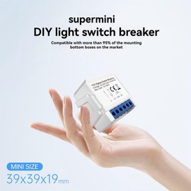 Snblzhef Tuya Zigbee 3.0 Smart Single Fire Switch Module Two-Way Control Support Voice Control DIY Home Automation 2 Gang