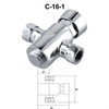 Self Closing Valve with Knob, Heavy Duty Shut Off Valve,