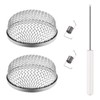 RV Flying Insect Screen, 2 Pack Furnace Vent Cover,Heater Vent