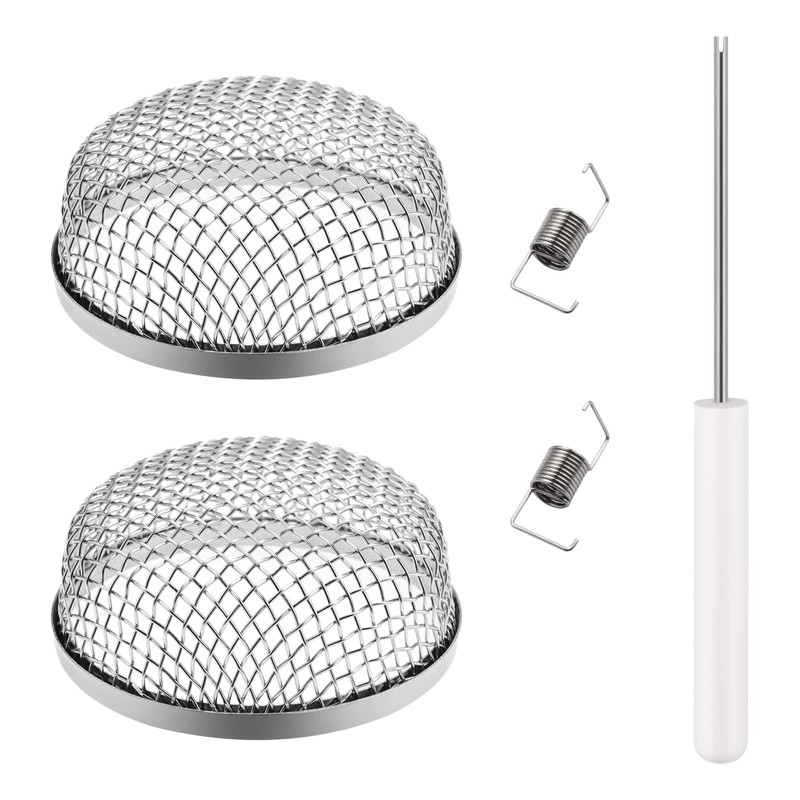 RV Flying Insect Screen, 2 Pack Furnace Vent Cover,Heater Vent