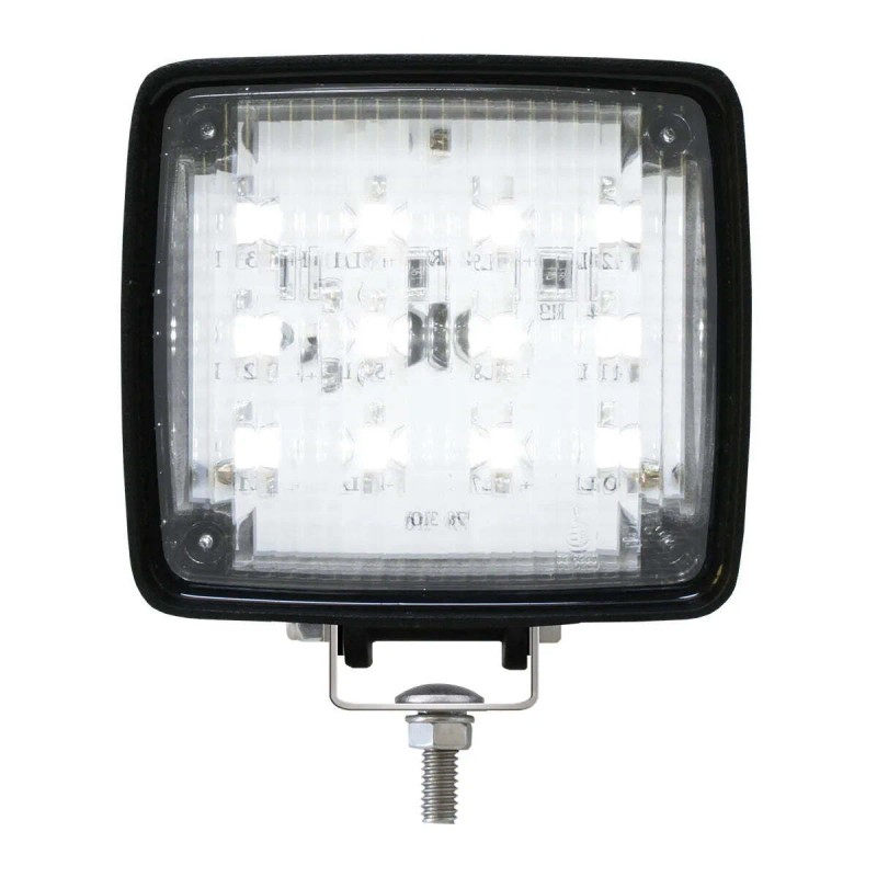 Grand general RECTANGULAR 12-LED HEAVY DUTY FLOOD LIGHT, 9~36V